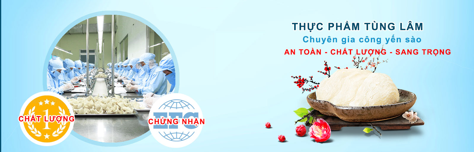 gia công tổ yến sào 